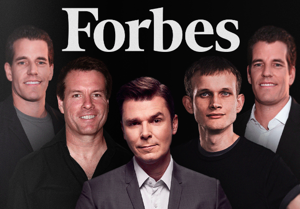 New Crypto Billionaires Ranked by Forbes After Bitcoin Prices Soar