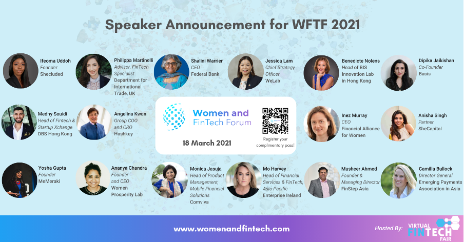 Women & FinTech Forum (WFTF) 2021 – Join us now!