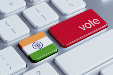 India blockchain election