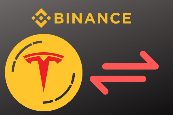 Binance Tesla stock