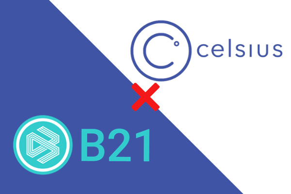 Celsius and B21 Enable Users to Earn Maximum Yield on Crypto Portfolio Investment with One Click