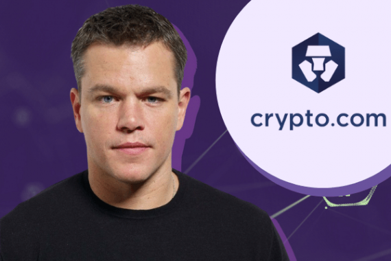 Hollywood Actor Matt Damon Stars in Crypto.com Advertisement ...